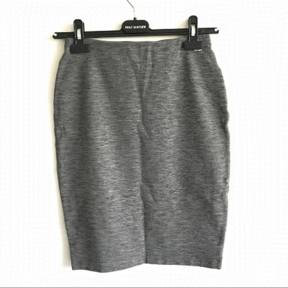 Aritzia Talula Pencil Mini Skirt Grey XS